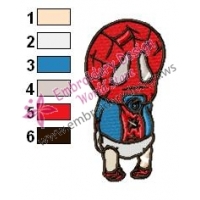 Spiderman Embroidery Design 27
